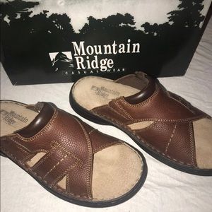 NWB Mountain Ridge Leather Casual/ Hiking Men Sz 8